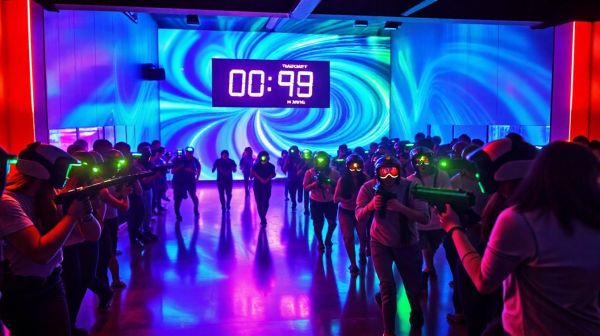 Célébrez comme jamais : laser game pour anniversaire, EVJF et team building