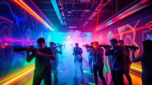 Célébrez comme jamais : laser game pour anniversaire, EVJF et team building
